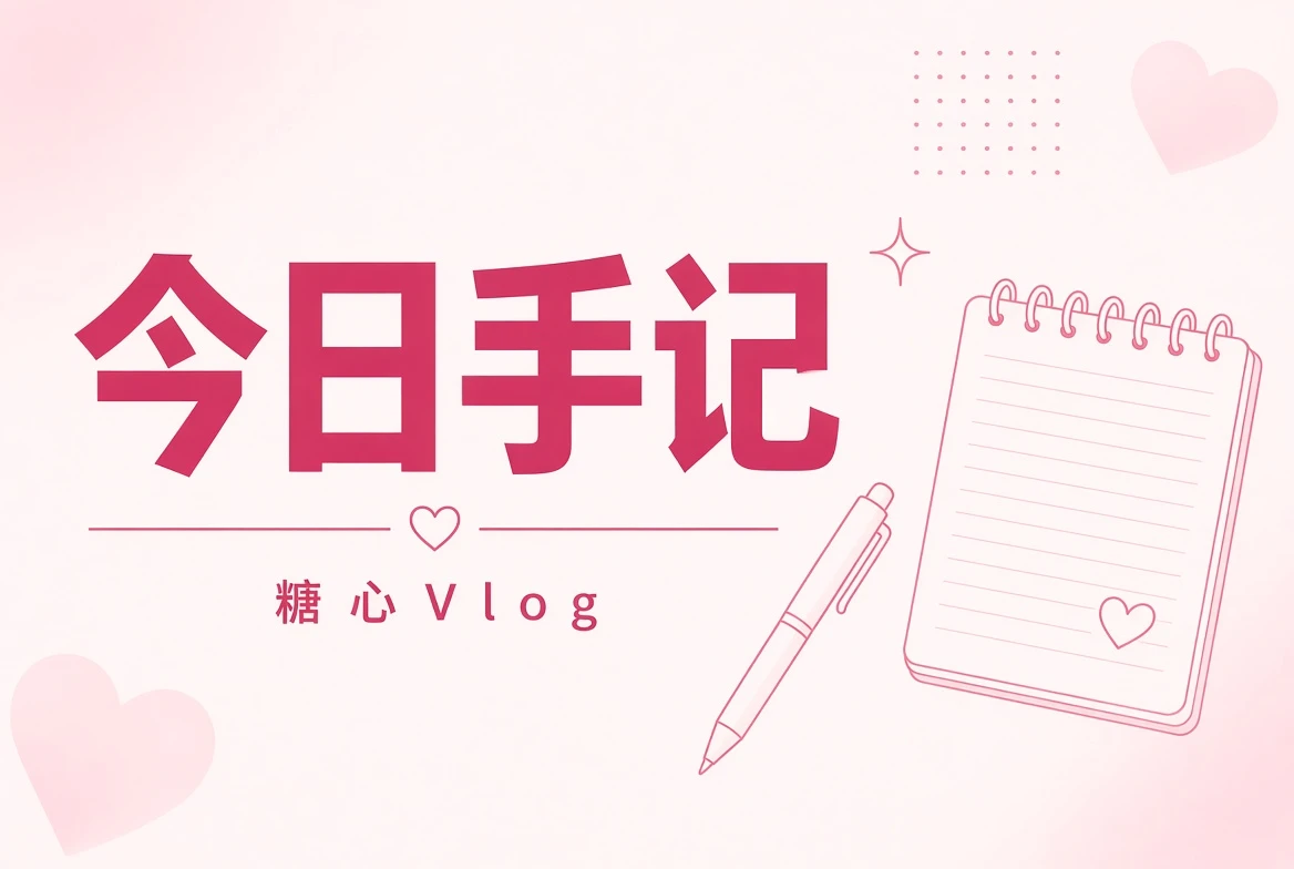 糖心Vlog今日手记影像